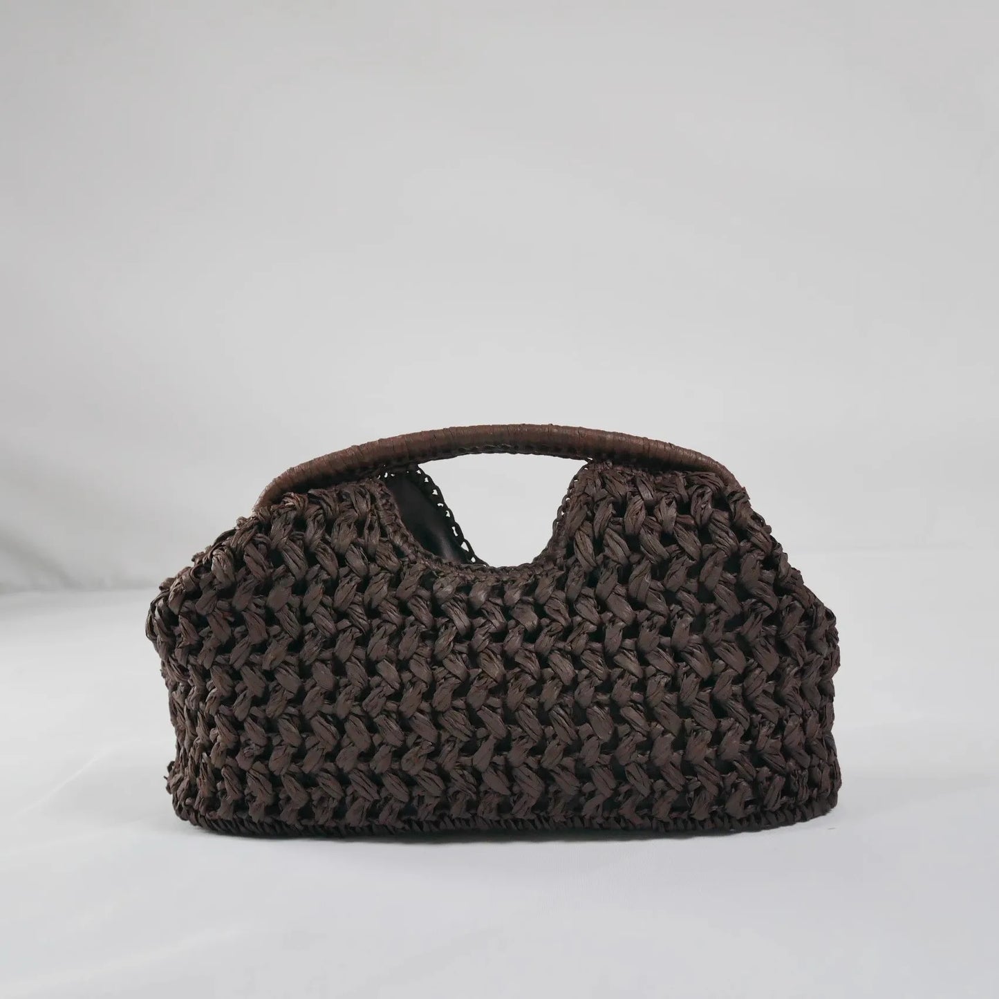 Raffia Woven Chain Shoulder Bag - Summer Crossbody