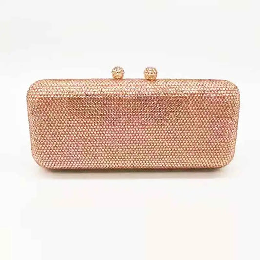 Crystal Rhinestone Evening Clutch Bag
