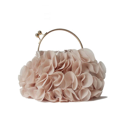 Floral Frame Party Clutch Bag