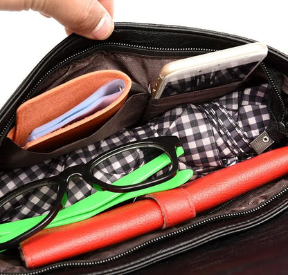 Alligator-Pattern Crossbody Clutch Bag