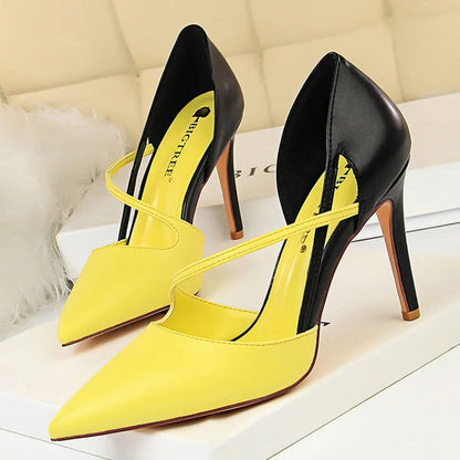 Pointed Toe Stiletto Pumps