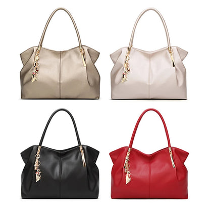 Structured Top Handle Bag - PU Leather Carryall