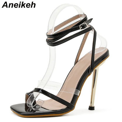 Transparent High Heel Party Sandals