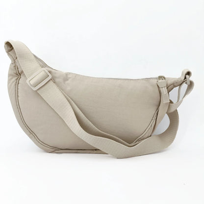 Large Nylon Hobo Tote - Casual Travel Carry
