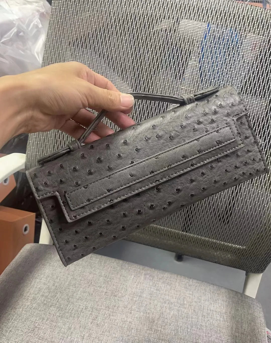 Pouch Crossbody Evening Bag - Modern Party Style