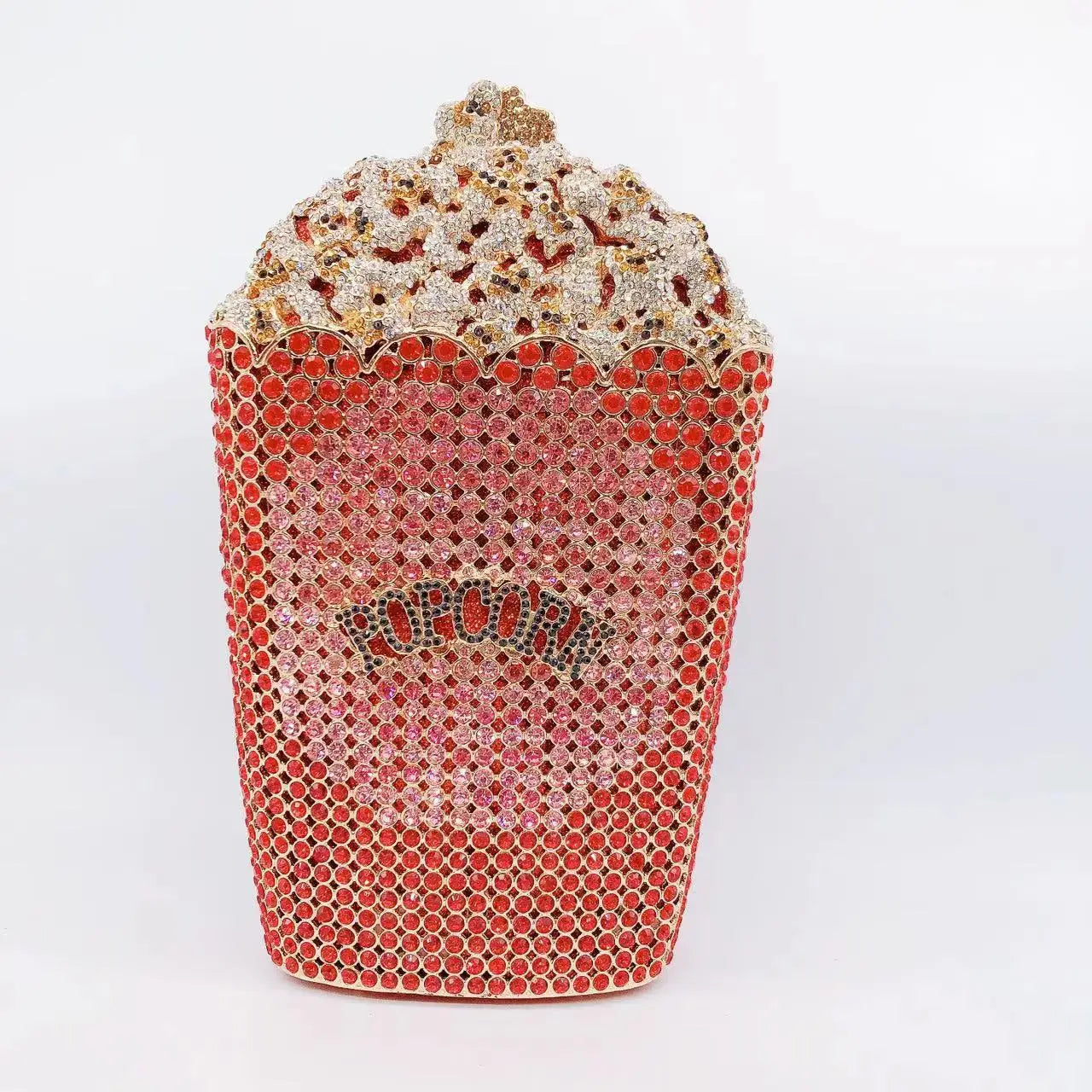 Hollow Rhinestone Banquet Clutch Bag