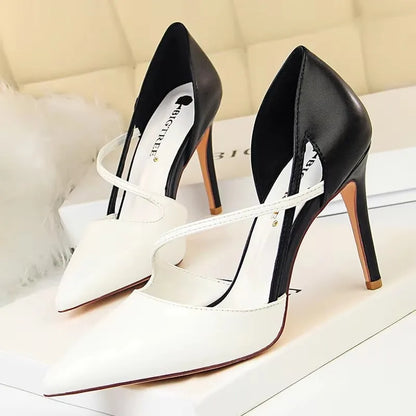 Pointed Toe Stiletto Pumps