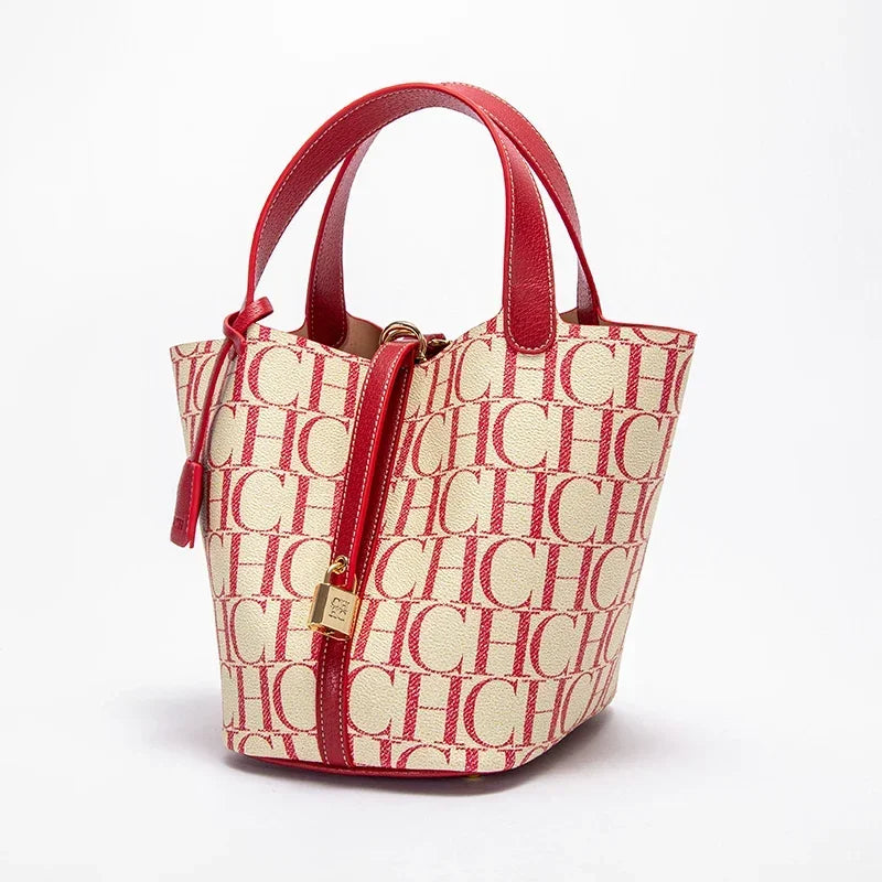 Letter Print Commuter Shoulder Bag - Travel Ready