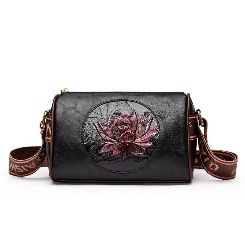 Vintage Soft PU Leather Tote Bag - Roomy Everyday Carry