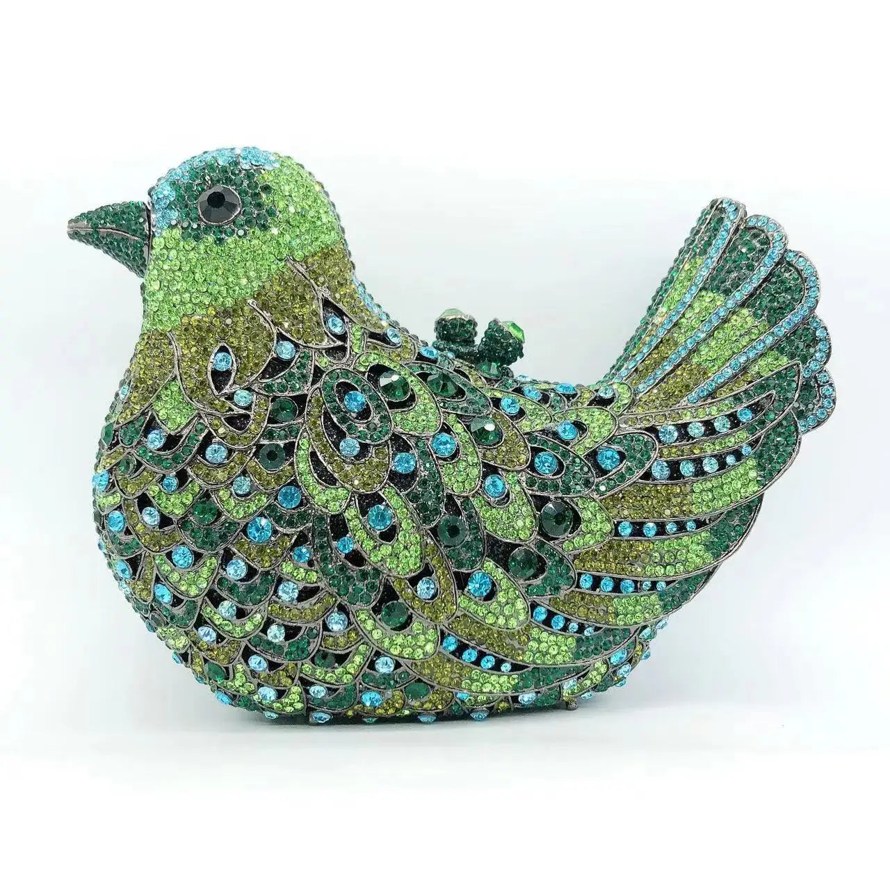 Hollow Rhinestone Banquet Clutch Bag