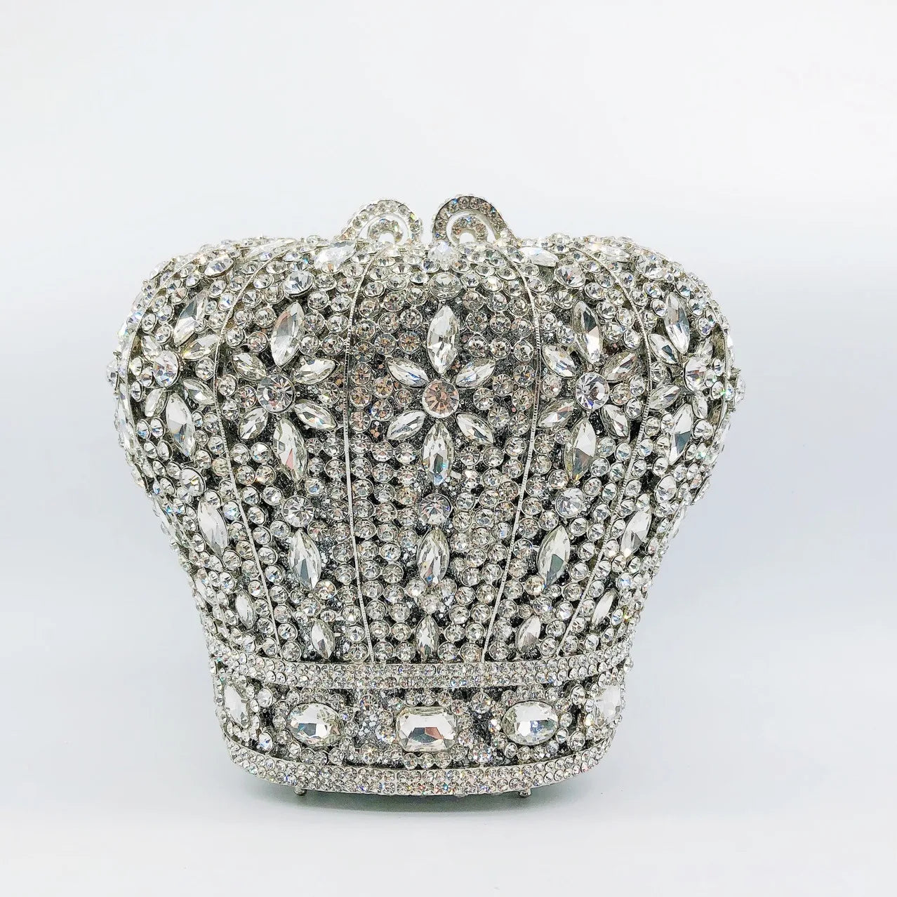 Hollow Rhinestone Banquet Clutch Bag