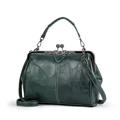 Soft PU Leather Hobo Shoulder Bag - Easy Access