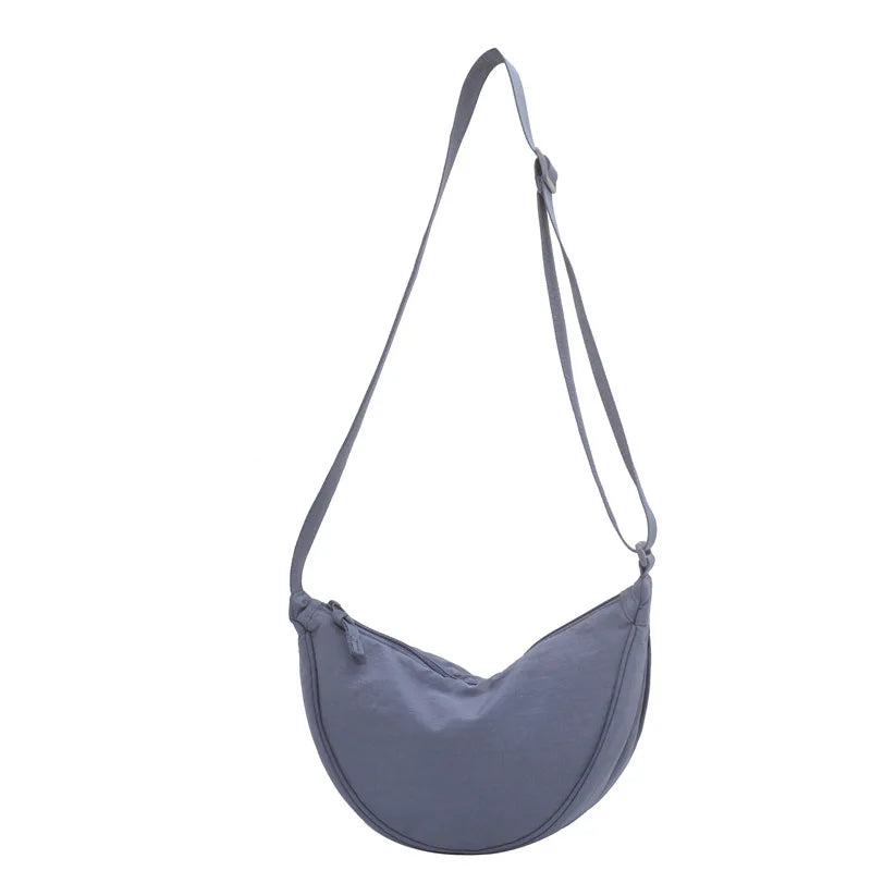 Large Nylon Hobo Tote - Casual Travel Carry