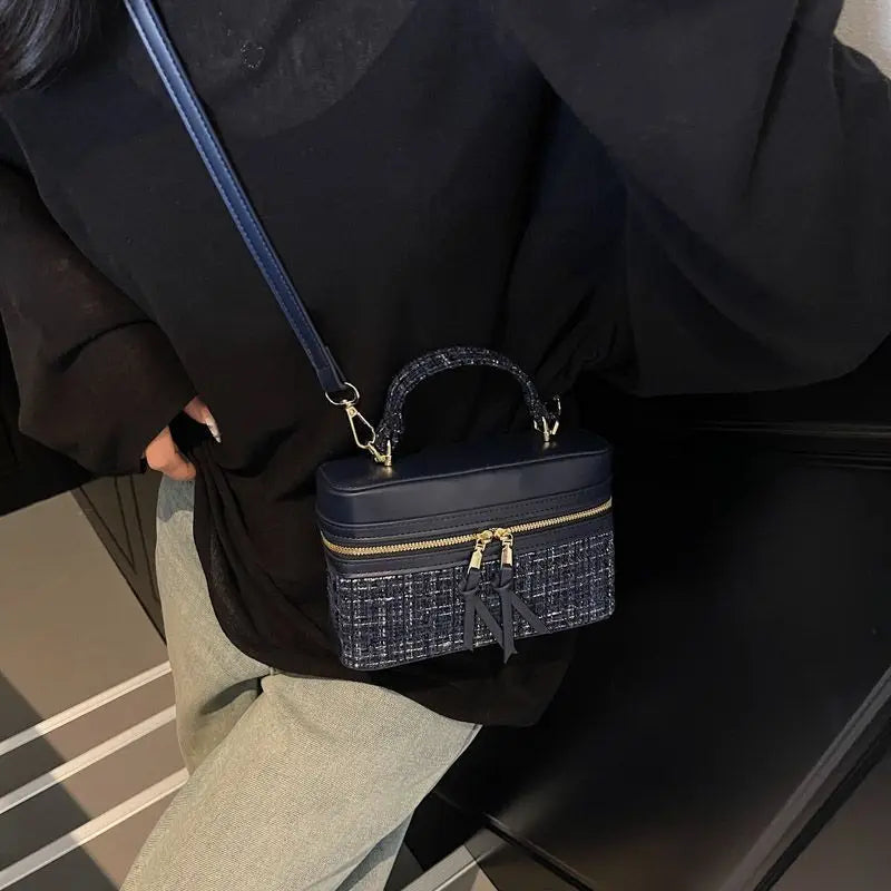 Lightweight Square Box Crossbody Bag - Spring Summer