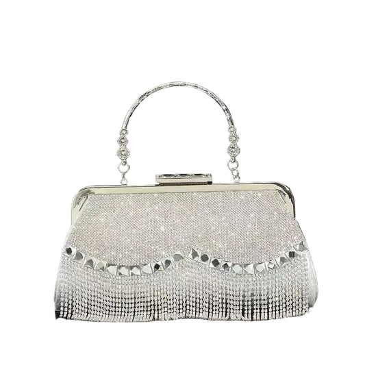 Diamond Bridal Clutch Bag - Wedding Party Ready