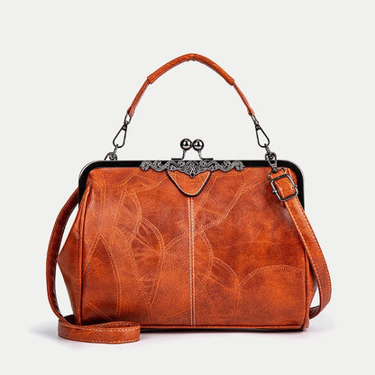 Soft PU Leather Hobo Shoulder Bag - Easy Access