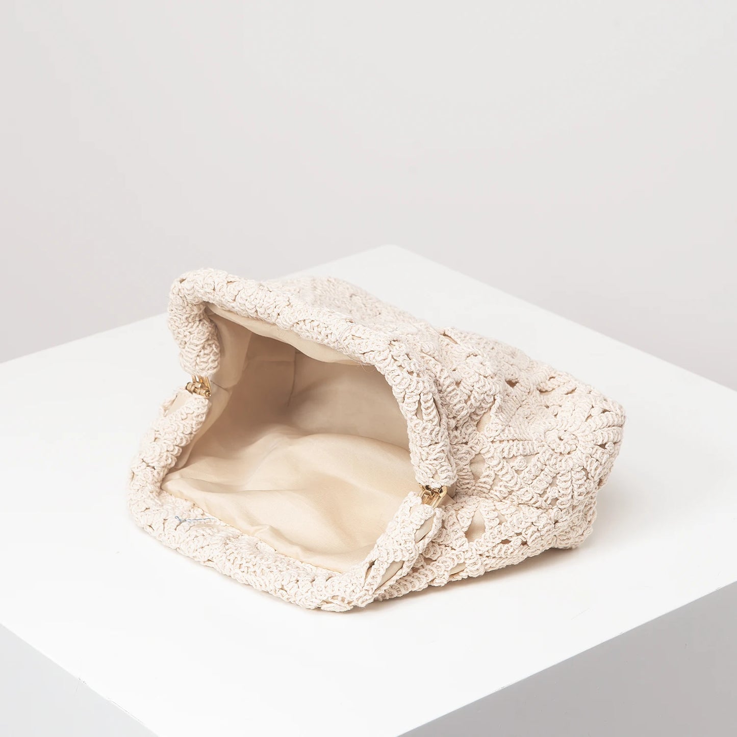 Bohemian Hollow Woven Beach Clutch