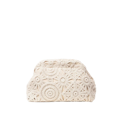 Bohemian Hollow Woven Beach Clutch