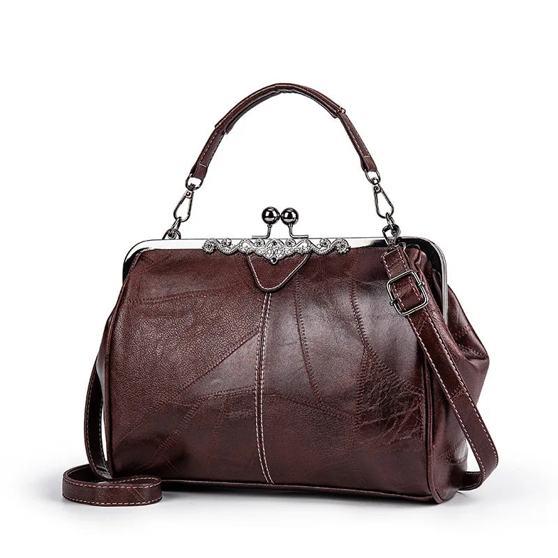 Soft PU Leather Hobo Shoulder Bag - Easy Access