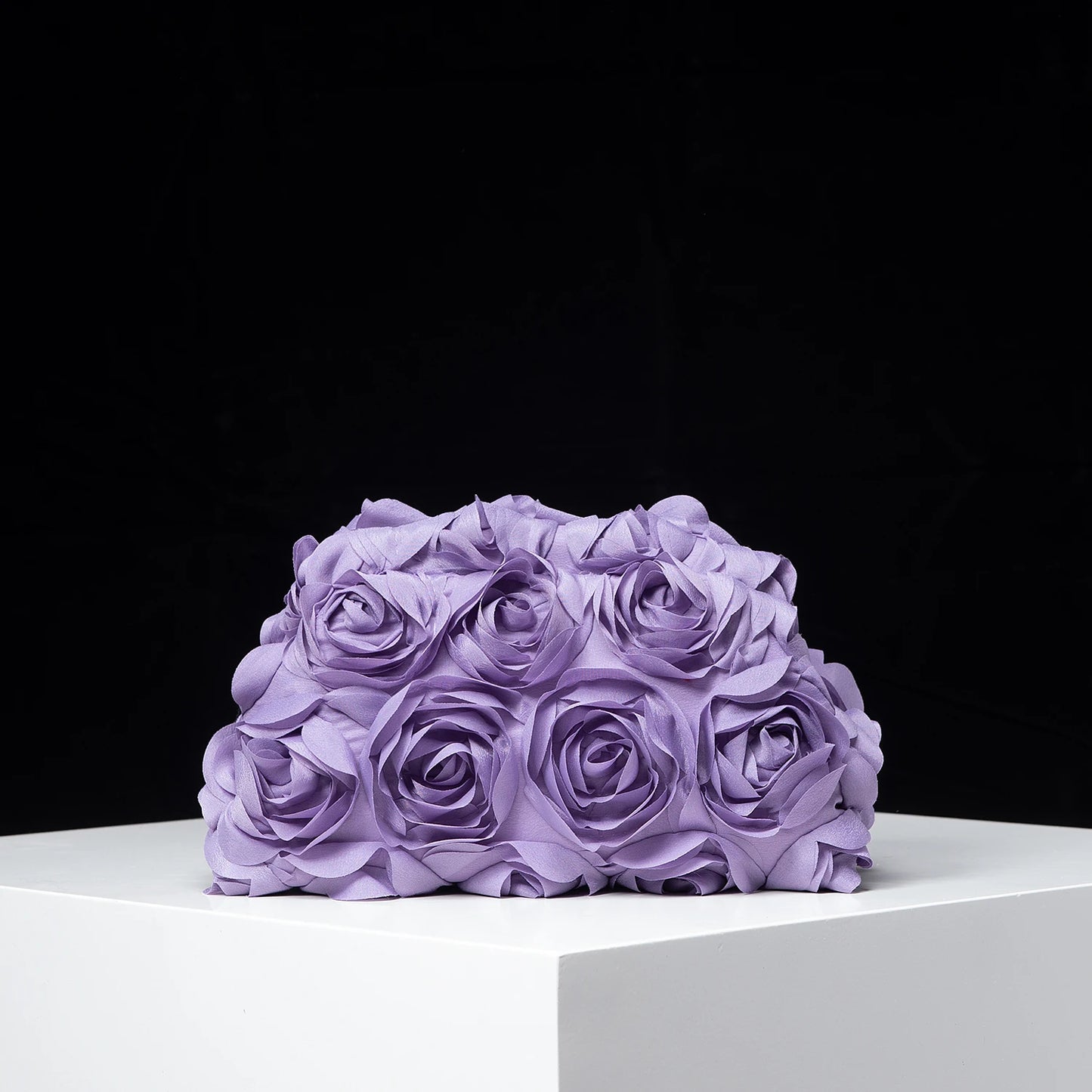 Rose Detail Wedding Dinner Clutch Bag