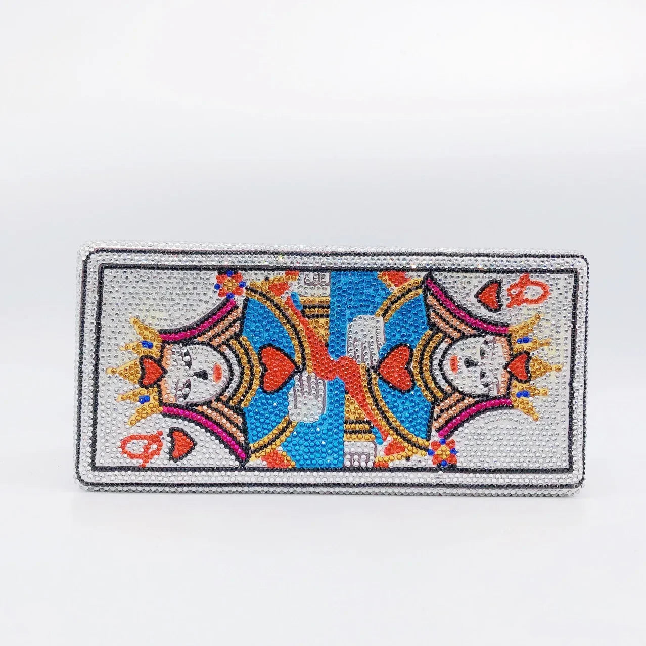 Hollow Rhinestone Banquet Clutch Bag