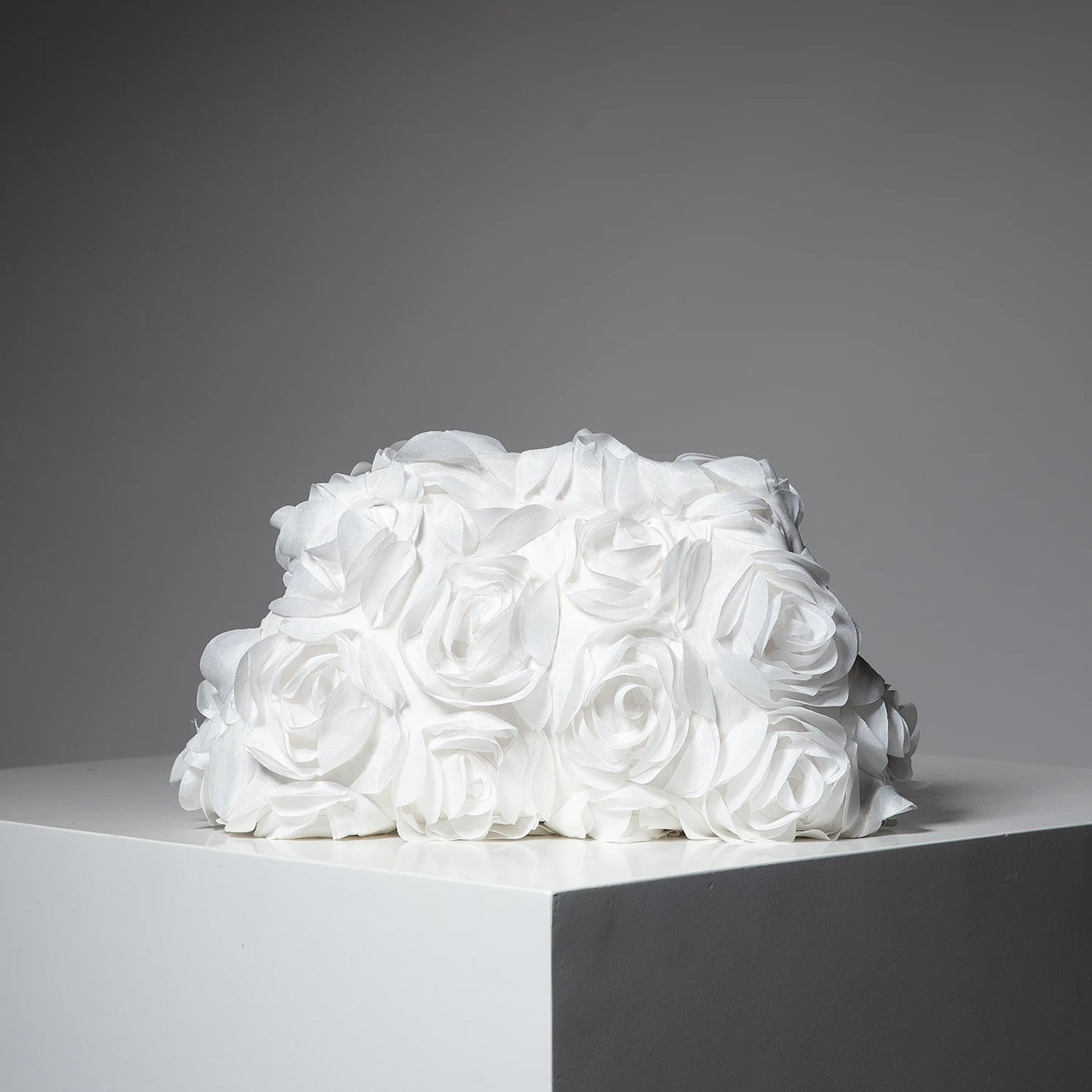 Rose Detail Wedding Dinner Clutch Bag