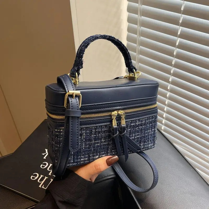 Lightweight Square Box Crossbody Bag - Spring Summer