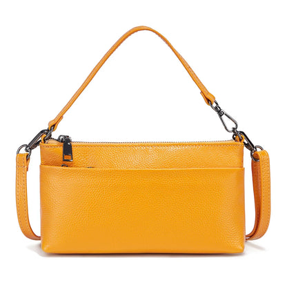 Zency 8 color Genuine Leather Shoulder Bag Handbag Women Small Crossbody Bag Sac a Main 100% Fashion Ladies Pouch Bag 2025