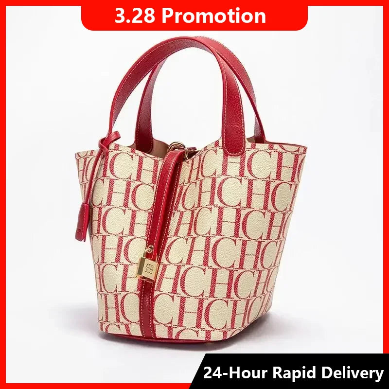 Letter Print Commuter Shoulder Bag - Travel Ready