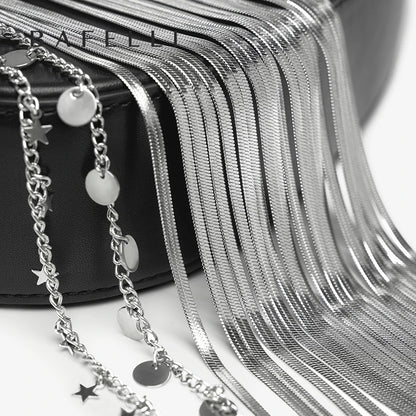 Tassel Saddle Crossbody Bag - Genuine Leather