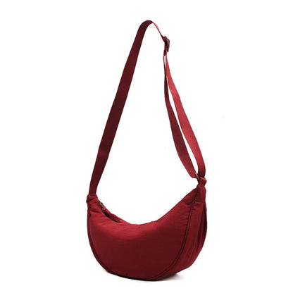 Large Nylon Hobo Tote - Casual Travel Carry