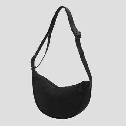 Large Nylon Hobo Tote - Casual Travel Carry