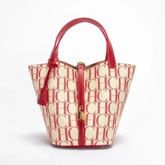 Letter Print Commuter Shoulder Bag - Travel Ready