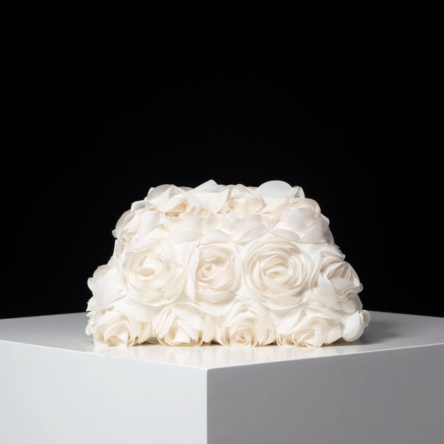 Rose Detail Wedding Dinner Clutch Bag