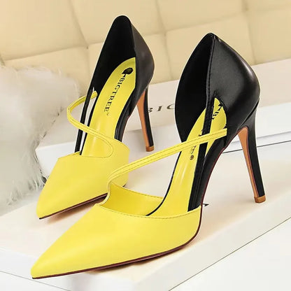 Pointed Toe Stiletto Pumps