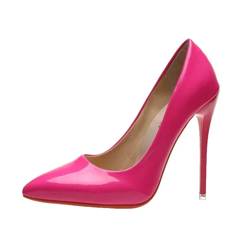 Pointed Toe 12cm Stiletto Pumps