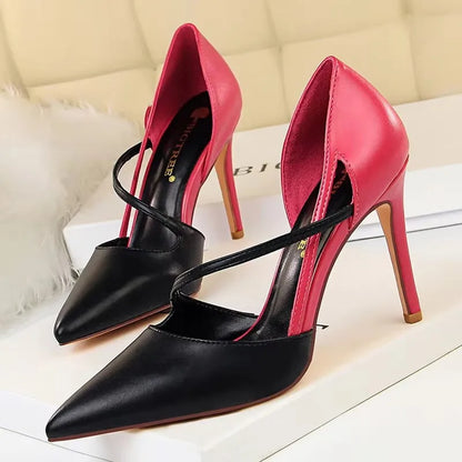 Pointed Toe Stiletto Pumps