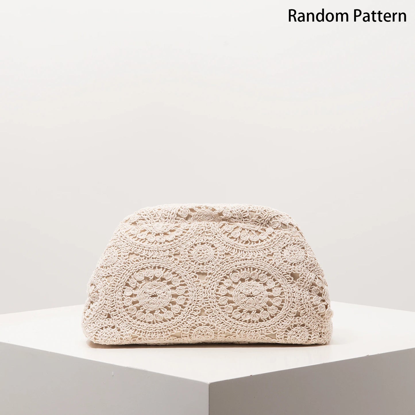 Bohemian Hollow Woven Beach Clutch