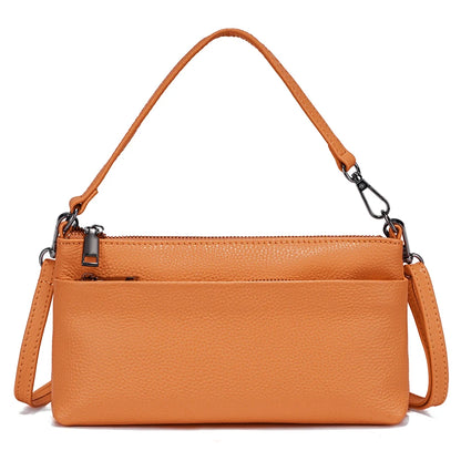 Zency 8 color Genuine Leather Shoulder Bag Handbag Women Small Crossbody Bag Sac a Main 100% Fashion Ladies Pouch Bag 2025