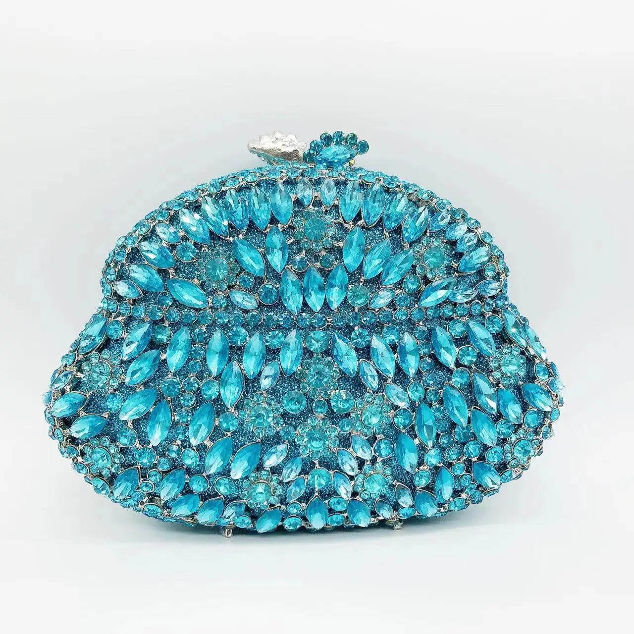 Hollow Rhinestone Banquet Clutch Bag