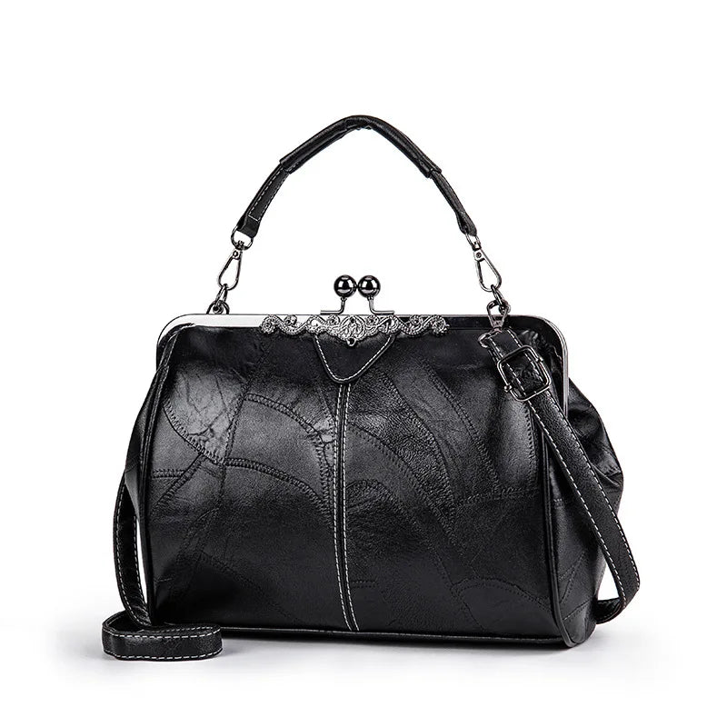 Soft PU Leather Hobo Shoulder Bag - Easy Access