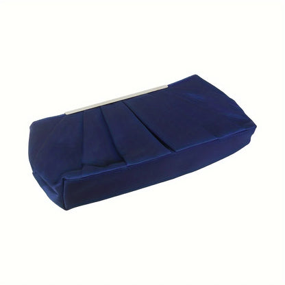 Pleated Silk Evening Handbag - Dinner Party Carry