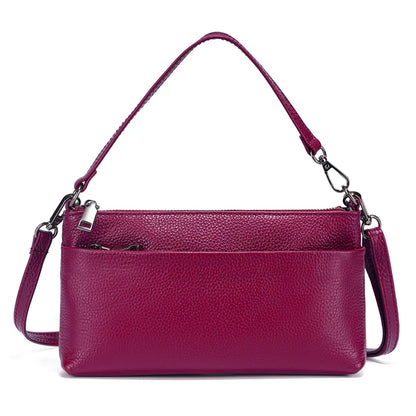 Zency 8 color Genuine Leather Shoulder Bag Handbag Women Small Crossbody Bag Sac a Main 100% Fashion Ladies Pouch Bag 2025