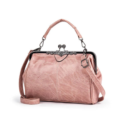 Soft PU Leather Hobo Shoulder Bag - Easy Access