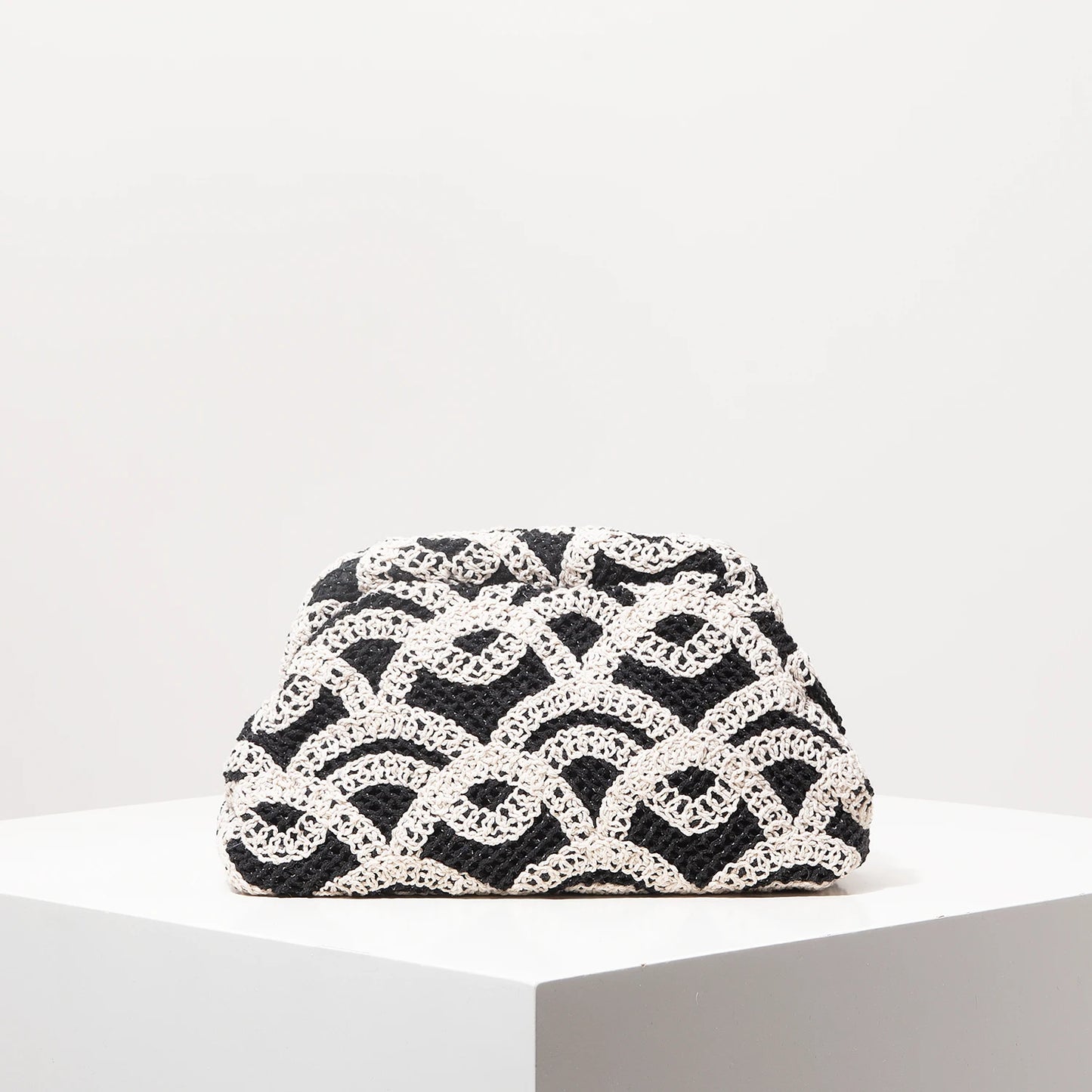 Bohemian Hollow Woven Beach Clutch