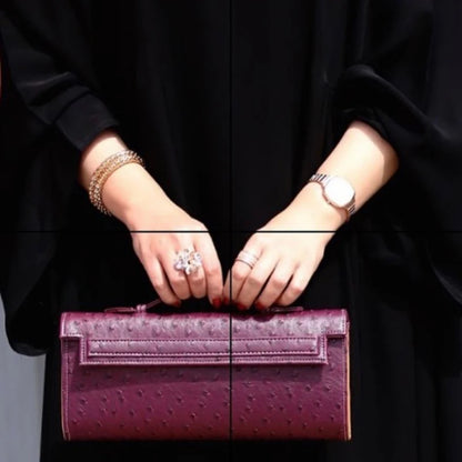 Pouch Crossbody Evening Bag - Modern Party Style